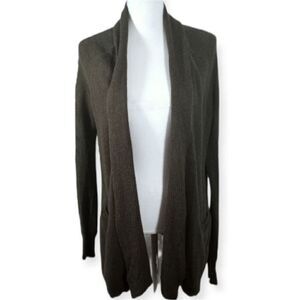 LOFT ARMY GREEN CARDIGAN SZ.XSP EUC